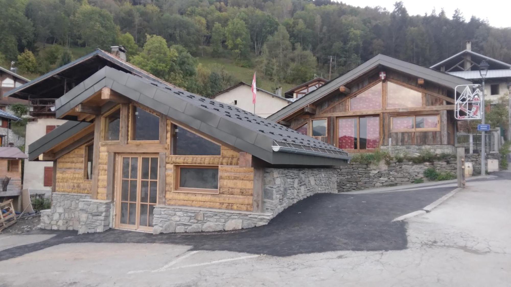 Chalet Balneo Billard La Plagne Savoie Vue Top La Plagne-Tarentaise Exterior foto