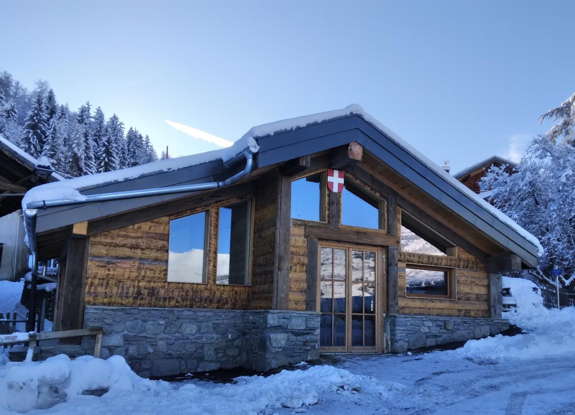 Chalet Balneo Billard La Plagne Savoie Vue Top La Plagne-Tarentaise Exterior foto