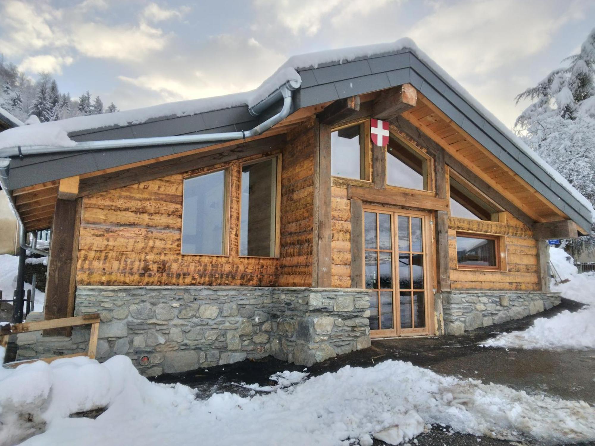 Chalet Balneo Billard La Plagne Savoie Vue Top La Plagne-Tarentaise Exterior foto