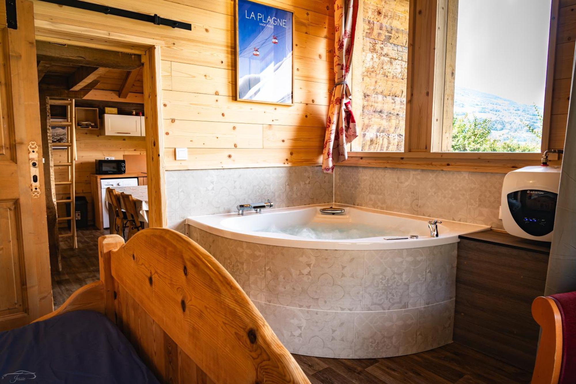 Chalet Balneo Billard La Plagne Savoie Vue Top La Plagne-Tarentaise Exterior foto